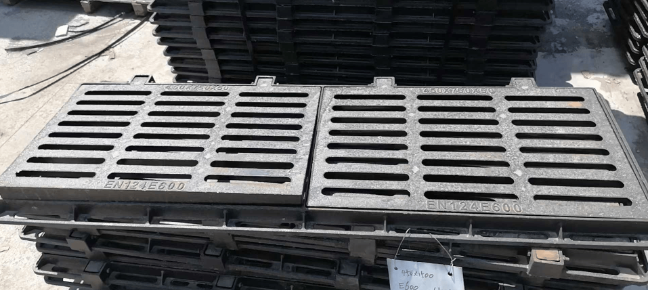 四会球墨铸铁连体双篦展示