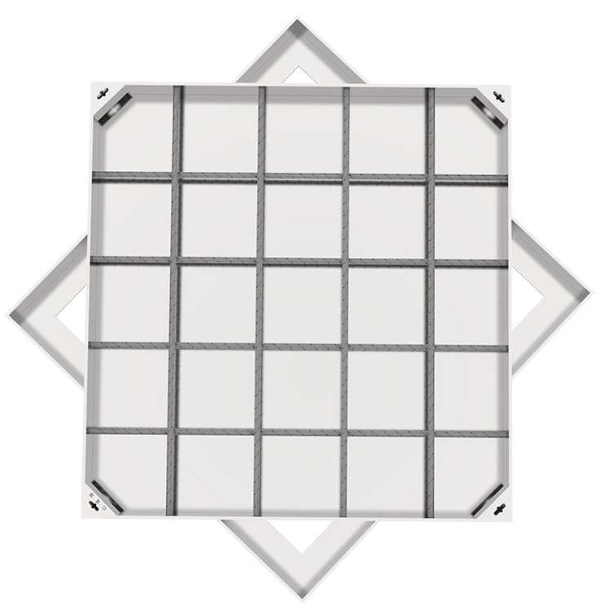 四会不锈钢方井展示